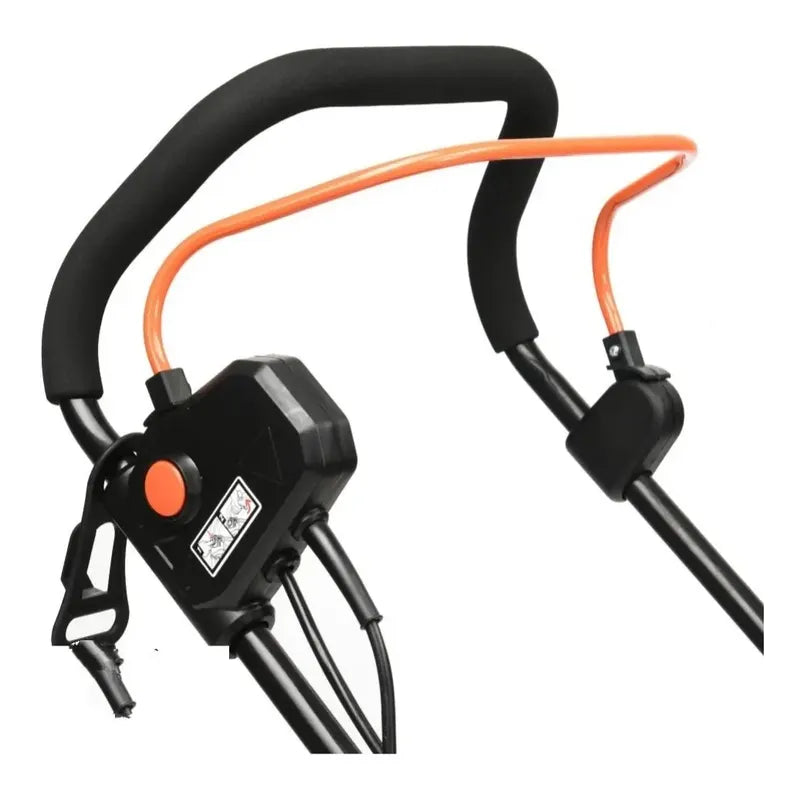 Cortadora De Pasto Eléctrica 1400 W Bauker Verde/naranja