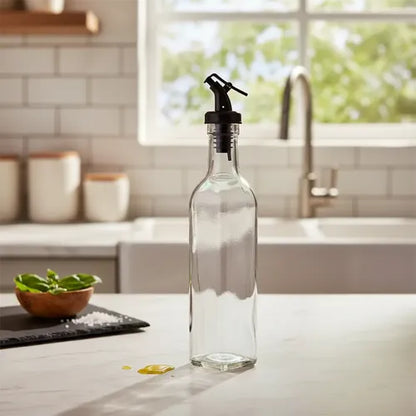 Dispensador De Aceite Botella De Vidrio