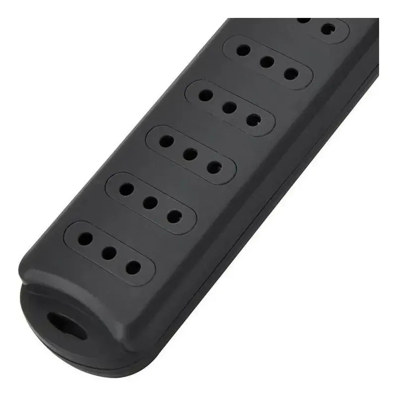Alargador 6 Toma(s) 3 M Gris Negro