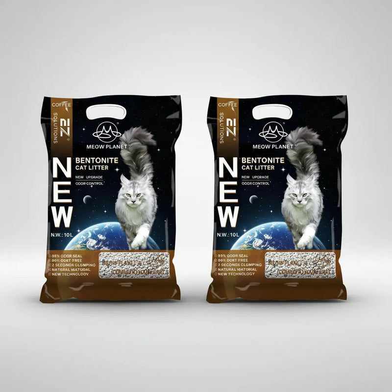 Arena Para Gato Aglutinante 24 Kg, Aroma Café