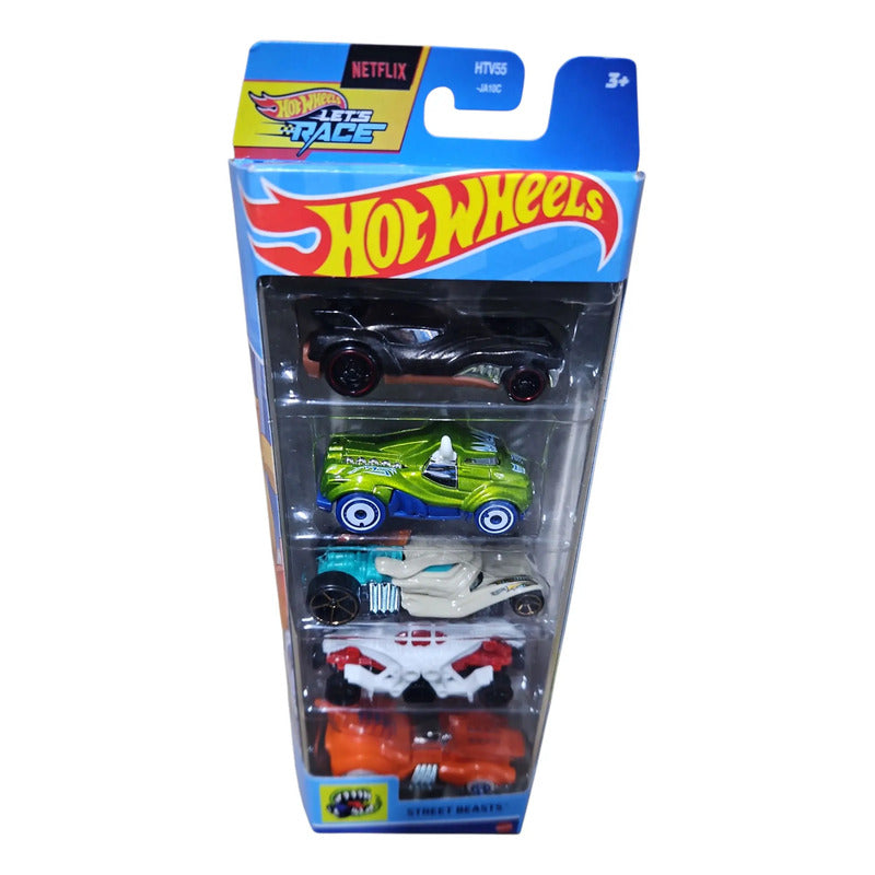 Pack Hot Wheels 5 Autos Escala 1:64 Elige Tu Modelo
