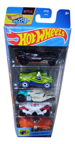 Pack Hot Wheels 5 Autos Escala 1:64 Elige Tu Modelo