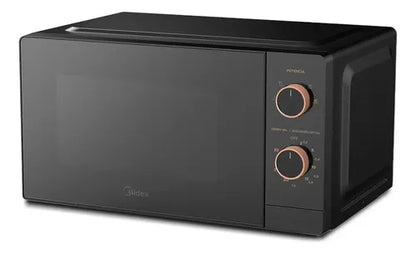 Microondas Midea 20 Litros Negro 600w Timer Cocina Pro