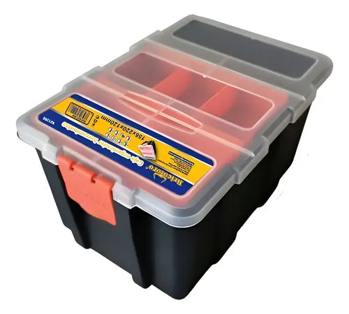Caja Para Herramientas Pequeñas 22x15,6x12cm Negro