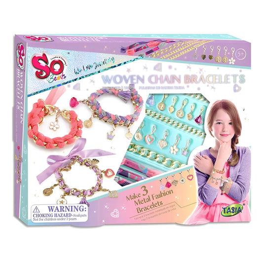 Set Brazaletes Ultra Toys Tejidos con Charms