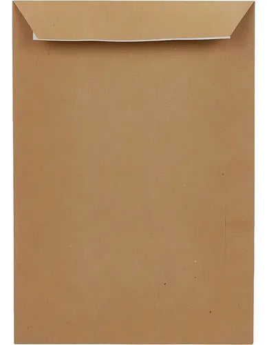Sobres De Papel Kraft Fc Autocierre Rápido Set 50 Und Color Marrón Sobre Kraft