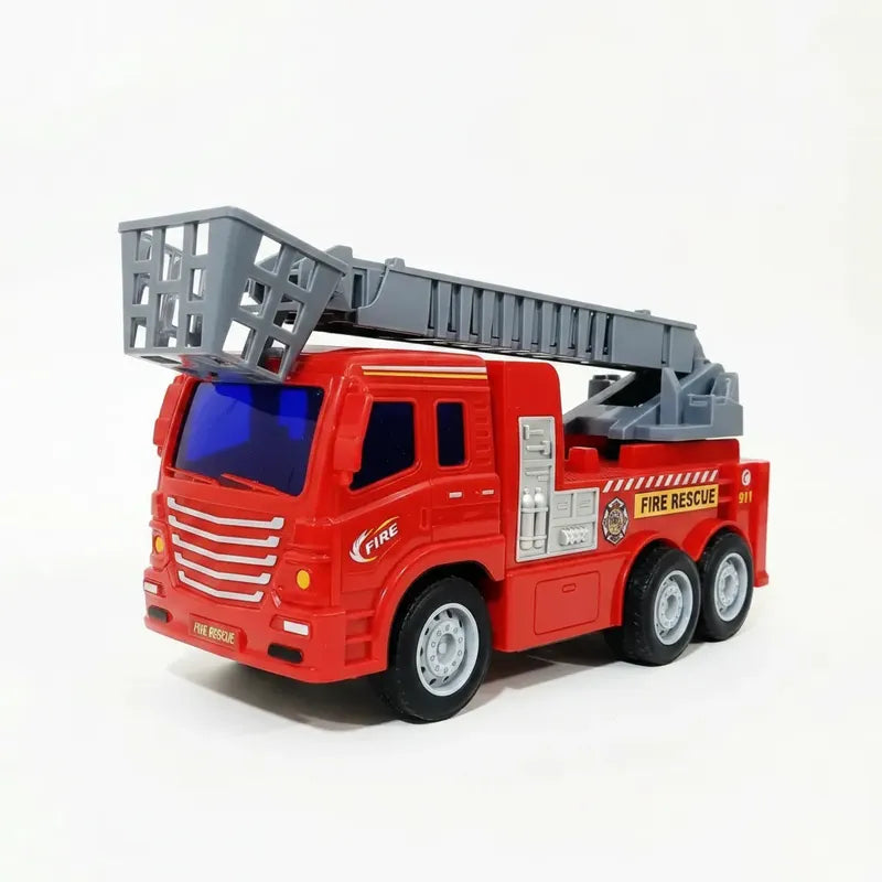 Camion De Bombero Con Luces Y Sonido Bombero Rojo