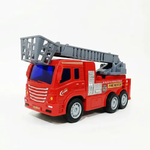 Camion De Bombero Con Luces Y Sonido Bombero Rojo
