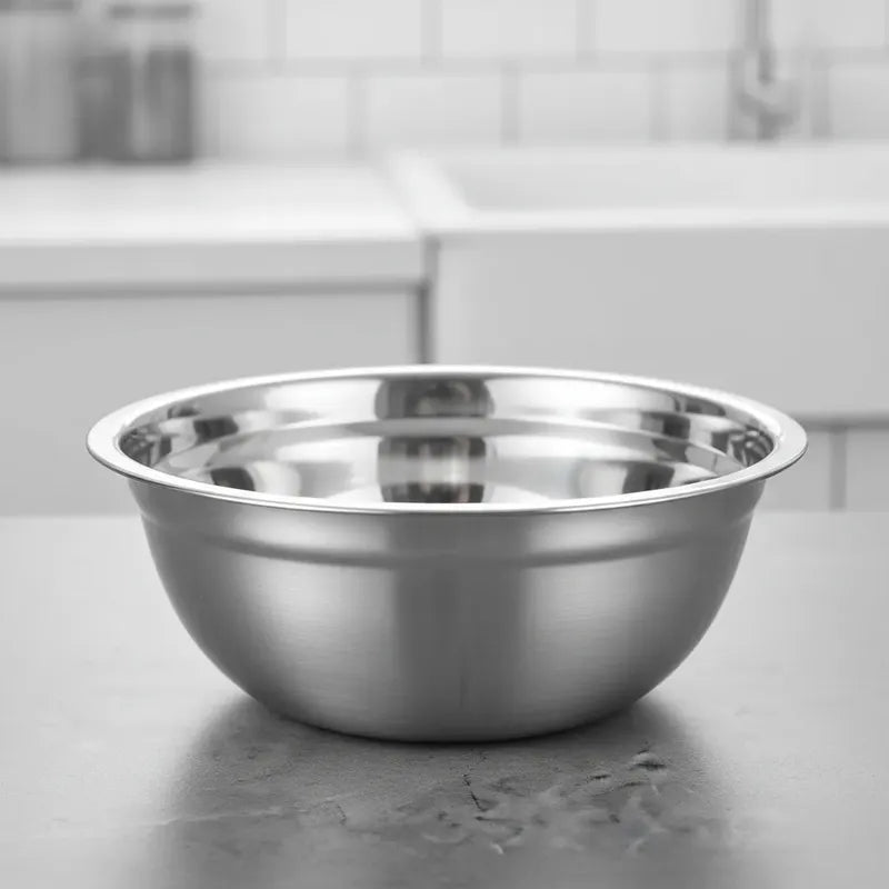 Bowl Acero Inoxidable 18cm Cocina Repostería Premium Acero Inoxidable