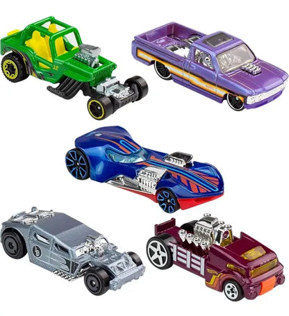 Hot Wheels Mattel Asortimento 5 Coches 1:64 Multicolor