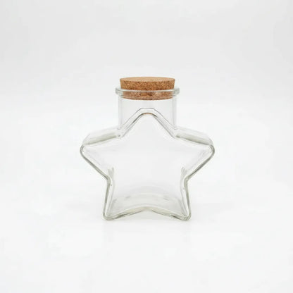 Pack 20 Botella Estrella 80cm, Cierre Seguro Transparente