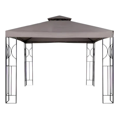 Toldo Pérgola Taupe Poliéster 300x300x275 Cm Taupe