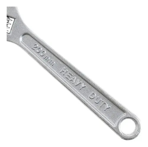 Llave Francesa Ajustable 8 Pulgadas Plateado