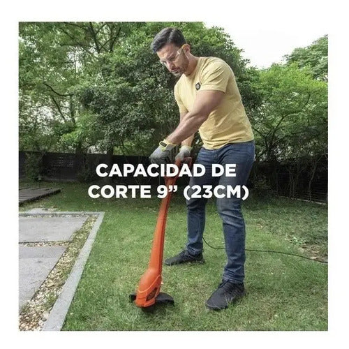 Orilladora De Pasto 9' 350w Black+decker Gl350-b2c Naranja