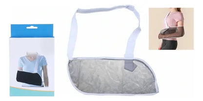 Inmovilizador De Hombro Cabestrillo Adulto Ajustable 18cm Gris Estandar