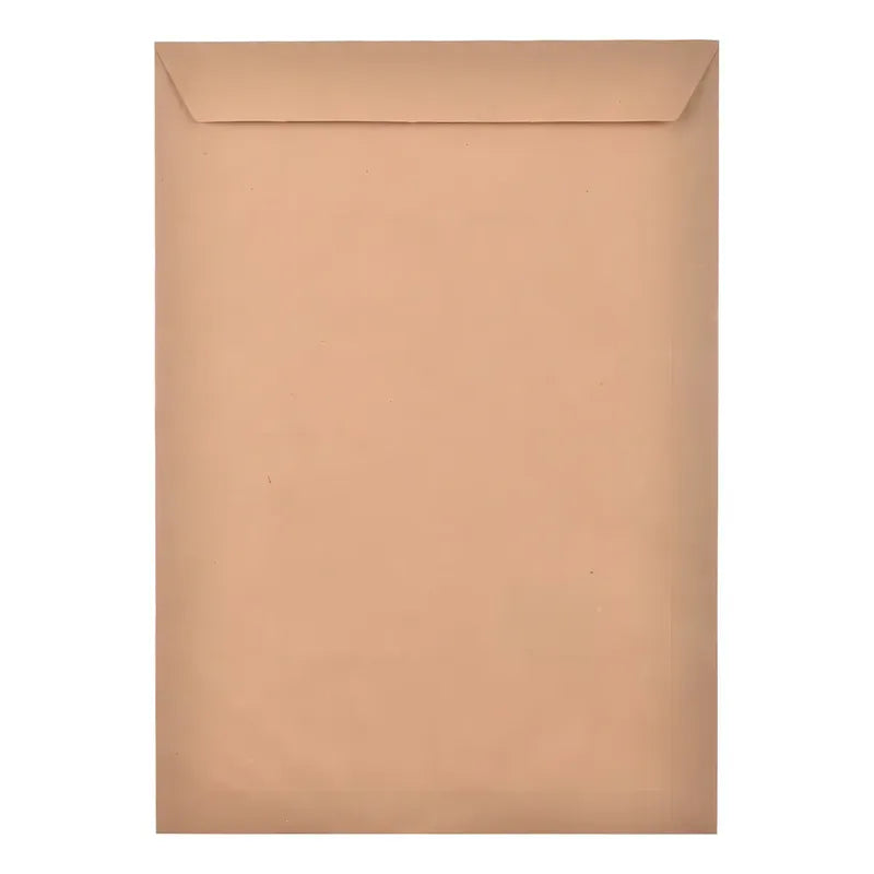 50 Sobres De Papel Kraft A4 Autocierre Rápido 32x23cm Marrón Marrón Claro Liso