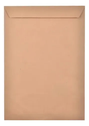 50 Sobres De Papel Kraft A4 Autocierre Rápido 32x23cm Marrón Marrón Claro Liso