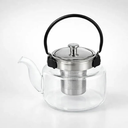 Tetera De 1.5l  Con Infusor De Acero Inoxidable Transparente