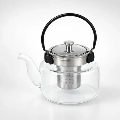Tetera De 1.5l  Con Infusor De Acero Inoxidable Transparente
