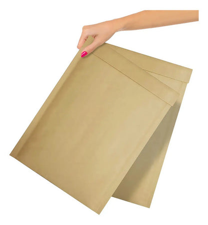 Sobres De Papel Kraft Fc Autocierre Rápido Set 50 Und Color Marrón Sobre Kraft