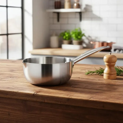 Sartén De Acero Inoxidable Para Huevos, 20 Cm, Sin Tapa Acero Inoxidable