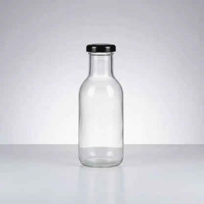 Pack 6 Frascos De Vidrio Para Jugos 250ml Vidrio