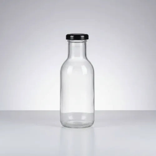 Pack 6 Frascos De Vidrio Para Jugos 250ml Vidrio