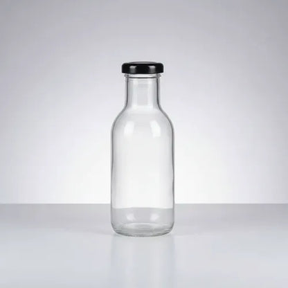Pack 6 Frascos De Vidrio Para Jugos 250ml Vidrio