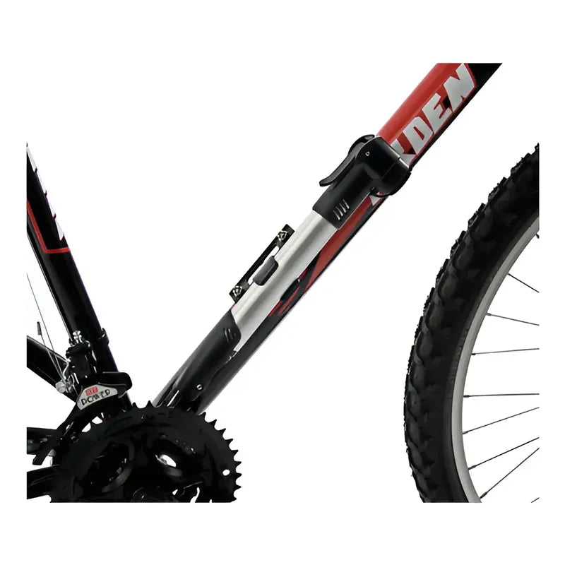 Bomba Inflador Neumaticos Portatil Accesorio Bicicleta B-47 Gris