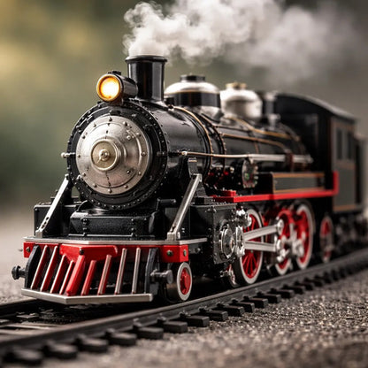 Tren Clásico Realista Con Vapor Luces Y Sonidos