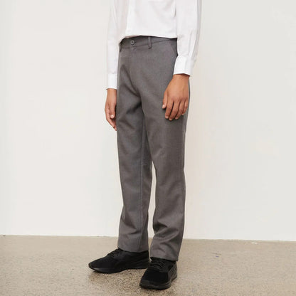 Pantalón Holley Escolar Niño Gris Lisa 16