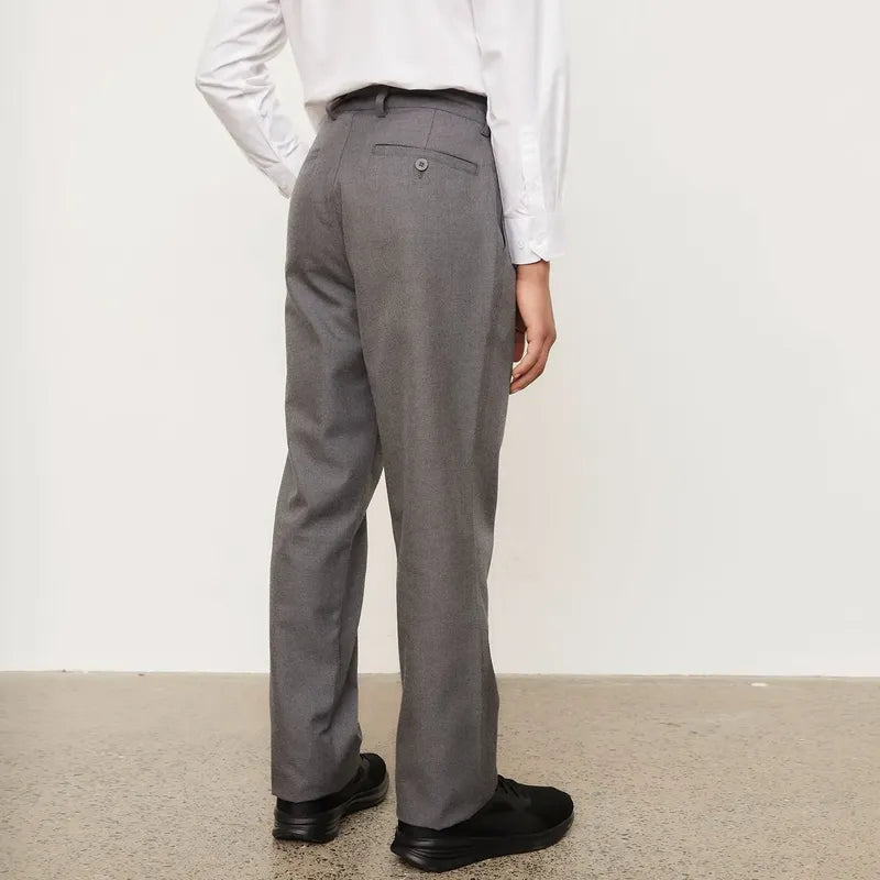 Pantalón Holley Escolar Niño Gris Lisa 16