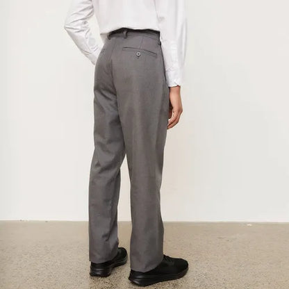 Pantalón Holley Escolar Niño Gris Lisa 16