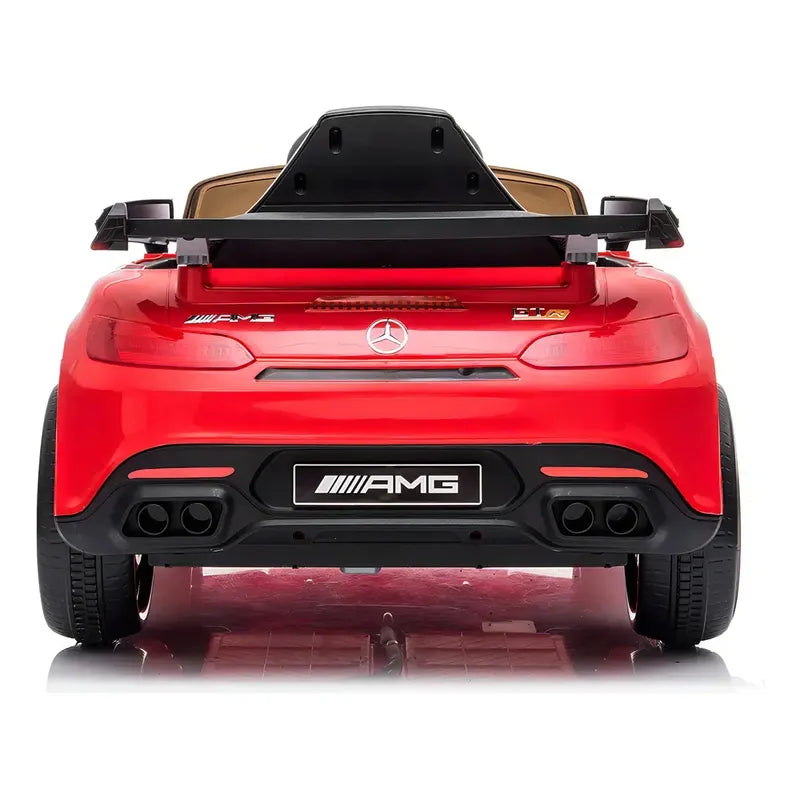 Auto A Batería Infantil Rojo Mercedes Benz Rojo