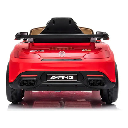 Auto A Batería Infantil Rojo Mercedes Benz Rojo