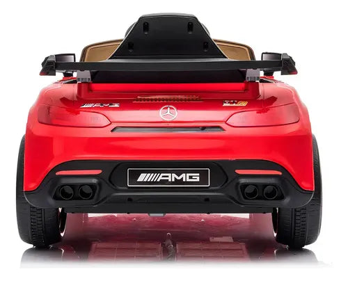 Auto A Batería Infantil Rojo Mercedes Benz Rojo
