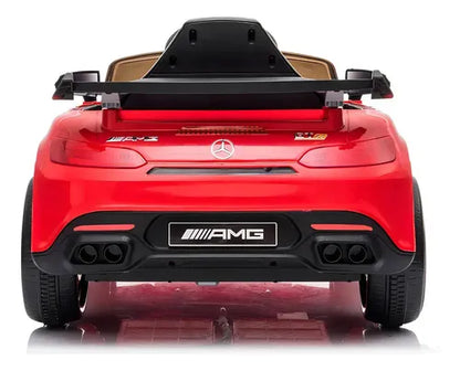 Auto A Batería Infantil Rojo Mercedes Benz Rojo