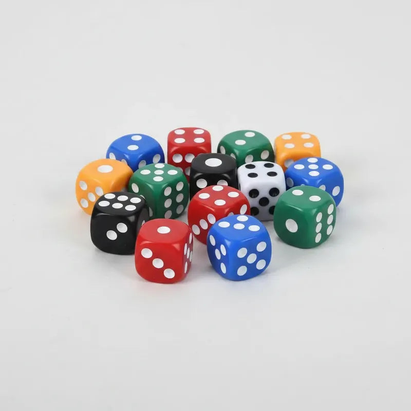 Pack De 18 Dados De Mesa Mixtos En Blíster Varios