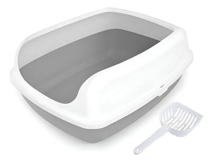 Arenero Grande Gato Xl Bandeja Sanitaria 56x42 Antiderrame