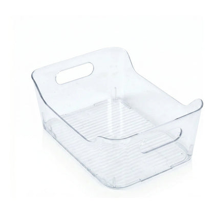 Caja Organizadora Refrigerador 30 Cm Transparente Contenedor Transparente
