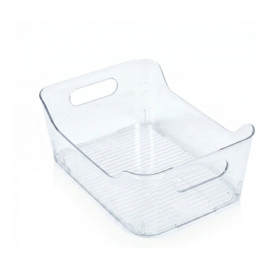 Caja Organizadora Refrigerador 30 Cm Transparente Contenedor Transparente