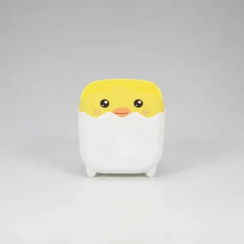Pack 5 Porta Lapicero Para Escritorio Diseño Pollito 12cm