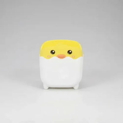 Pack 5 Porta Lapicero Para Escritorio Diseño Pollito 12cm