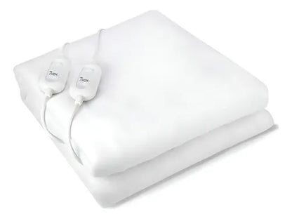 Calientacama 2 Plazas 60w Cc2504 Blanco Nex Liso Blanco Liso