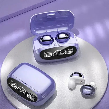 Audífonos Bluetooth Inalámbricos M32 Bt5.3 Lila Lila
