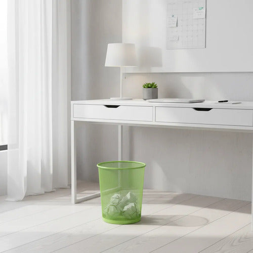 Basurero Metalico 26.5cm X 23.5cm Varios