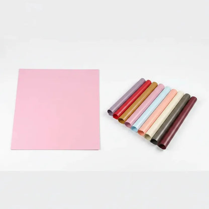 Pack 20 Pliegos Papel Celofan Coreano, Ramos Flores Varios
