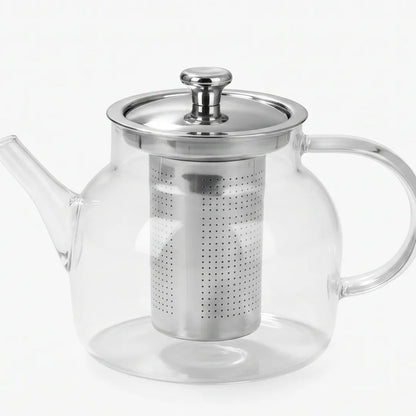 Tetera Con Infusor De Acero Inoxidable 0.8ml Transparente