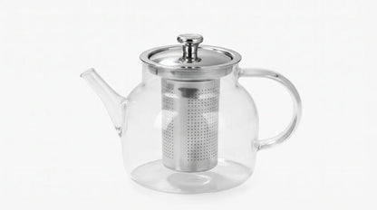 Tetera Con Infusor De Acero Inoxidable 0.8ml Transparente