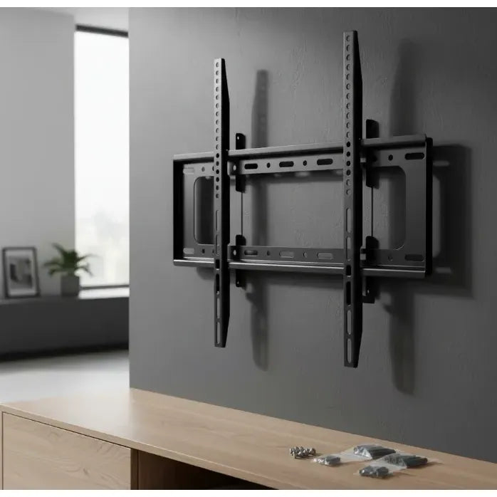 Soporte Genérico Para Tv Ns32-85 Hasta 75 Kg Resistente Negro